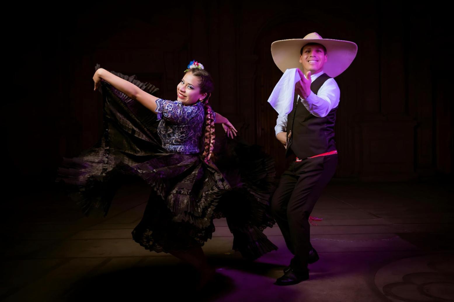 Momento di preparazione prima di una esibizione di danza standard